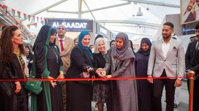 تحت شعار " ديارنا للتراث المصري".. افتتاح المعرض الدائم للأسر المنتجة المصرية بدبي