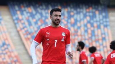 تريزيجيه يحرز الهدف الثانى لمنتخب مصر في مرمي بلجيكا