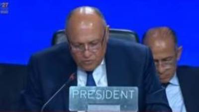 قمة المناخ| وزير الخارجية: العالم يحتاج إلى التعاطف والتراحم وبناء الثقة لمواجهة تغير المناخ