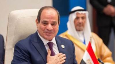 الحساب الرسمي للمونديال يبرز حضور الرئيس السيسي حفل افتتاح كأس العالم