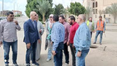 الإسكان ": استكمال أعمال تطوير منظومة الصرف الصحي بمدينتي العبور والسادات