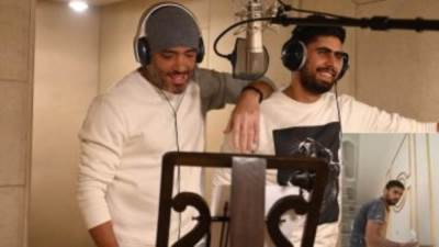 أحمد سالم "المطرب النقاش" يغنى لفيلم "شلبى" مع رامى جمال