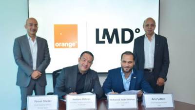 LMD واورنݘ مصر توقعان مذكرة تفاهم لتقديم خدمات الإتصال والإنترنت إلى مشروعي One Ninety و 3Sixty
