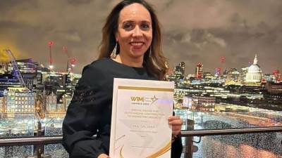 مي سلامة أول رائدة أعمال عربية تحصد جائزة "المرأة في التسويق"