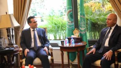 وزير النقل يبحث مع نظيره اللبناني تيسير "خط رورو" بين البلدين