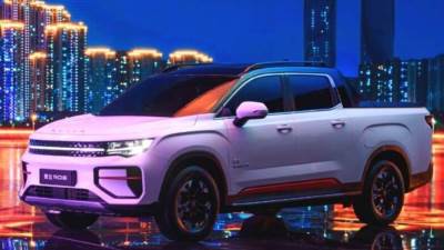 جيلي تطلق البيك اب RD6 الكهربائية 