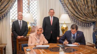 صندوق تحيا مصر يوقع تعاون مع بيت الزكاة والصدقات لتنفيذ مشروعات التنمية