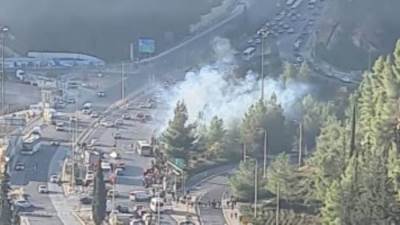 إصابة 10 إسرائيليين فى انفجار بمحطة الحافلات المركزية بالقدس