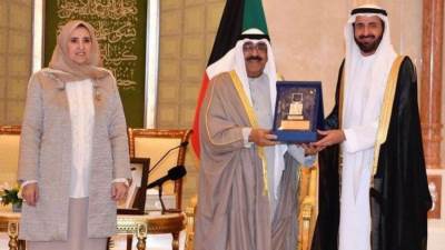 وزارة الحج والعمرة تحصل على وسام المعلوماتية بالكويت