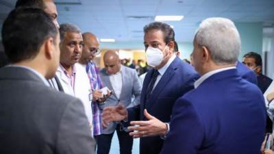 عبدالغفار يوجه بوضع برنامج زمني للانتهاء من الأعمال الإنشائية بمستشفى الأقصر الدولي