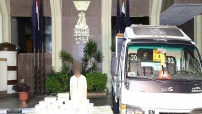 قيمتها 50 مليونًا.. سقوط عنصر إجرامي بحوزته 50 كيلوجرامًا من الأيس والشابو