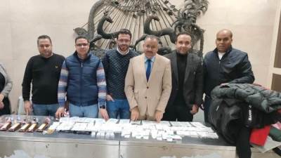 جمارك سوهاج تضبط محاولة تهريب كمية من المستلزمات الطبية ومستحضرات التجميل 