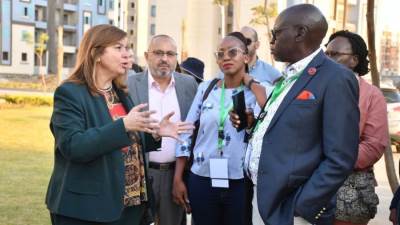 رئيس صندوق "الإسكان" وأعضاء الاتحاد الأفريقي في زيارة بالعاصمة الإدارية وبدر