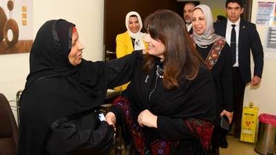 وزيرة الهجرة تزور مستشفى شفاء الأورمان لعلاج الأورام بالأقصر