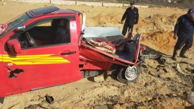 مصرع 10 أشخاص في حادث انقلاب سيارة "عمالة زراعية" بالبحيرة