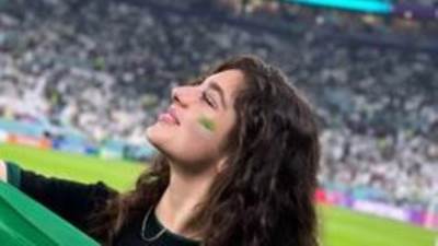 "رجعت ارتاحوا".. مايان السيد ترد على انتقادات حضورها مباريات كأس العالم