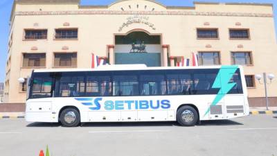 "وزير الإنتاج الحربي": شاركنا بـ(110) أتوبيس كهربائي بقمة المناخ ضمن منظومة النقل الأخضر