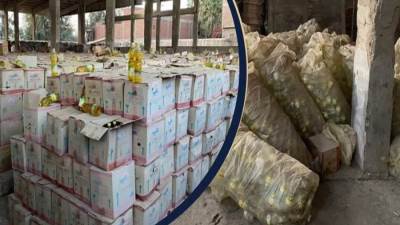 ضبط 125 طن زيت طعام منتهية الصلاحية بالغربية قبل طرحها بالأسواق