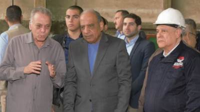 وزير قطاع الأعمال يتفقد شركتي النصر للمواسير والنصر للسيارات بحلوان 