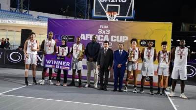 صبحي يهنيء منتخب مصر للسيدات بتتويجه ببطولة أفريقيا للسلة 3x3 وتأهله إلي كأس العالم 2023 