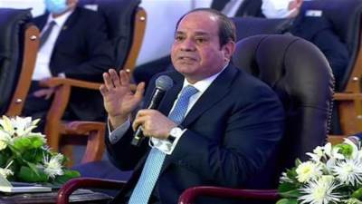 الرئيس السيسى: المخالفات تعطل تطوير وبناء المحاور ودي فلوس مصر والناس