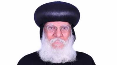 البابا تواضروس الثانى يعزى كهنة المنصورة فى رحيل الأنبا داود أسقف الإيبارشية