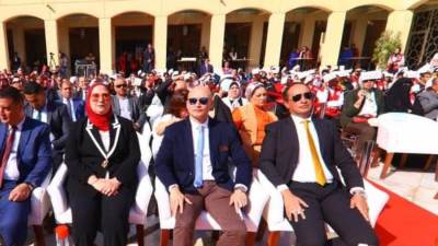 "القباج" تشهد احتفالية الهلال الأحمر المصري بمناسبة اليوم العالمي للتطوع 