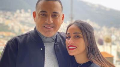 كل سنة وأنت صحبي الوحيد.. هاجر الابياري تحتفل بعيد ميلاد زوجها "دياب"