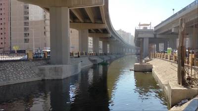 بالفيديو.. تغطية ترعة المريوطية فيصل لإقامة ممشى سياحى ومواقف سيرفيس حضارية