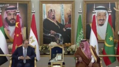 الرئيس السيسى يلتقى نظيره التونسى فى الرياض