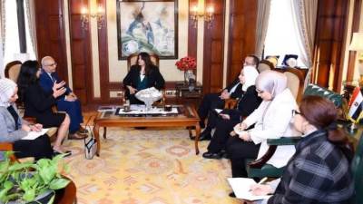 وزيرة الهجرة تستقبل المدير التنفيذي لمنظمة Coptic Orphans بالولايات المتحدة الأمريكية