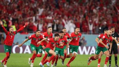 أسود الأطلس يتقدمون على رفاق رونالدو في الشوط الأول