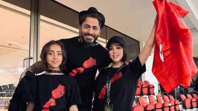 تامر حسني يتوقع هدف المغرب قبل إحرازه بنصف دقيقة