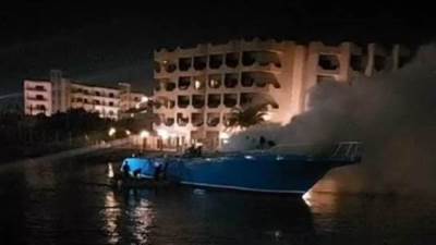 السيطرة على حريق بأحد اللنشات السياحية بالغردقة