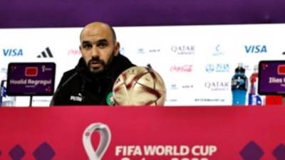 مدرب المغرب: نحلم بالفوز بكأس العالم والتأهل لنهائى المونديال على حساب فرنسا