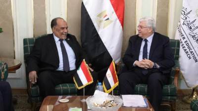 وزير التعليم يلتقي نظيره السوداني لبحث سبل التعاون المشترك