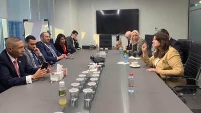 وزيرة الهجرة تشيد بخدمات بنك مصر بالإمارات والتيسيرات المقدمة للمصريين بالخارج