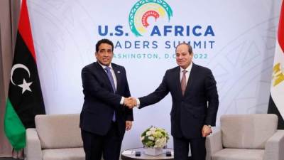 الرئيس السيسى يشدد على موقف مصر الثابت من دعم جهود المجلس الرئاسي الليبي برئاسة المنفى