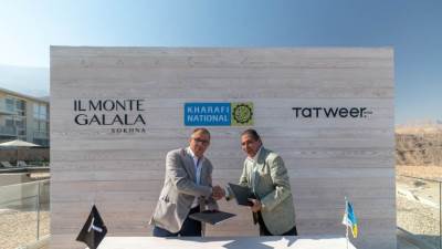 "تطوير مصر" تسند أعمال مقاولات بقيمة 1.5 مليار جنيه للخرافي ناشيونال لتسريع وتيرة أعمال مشروع المونت الجلالة