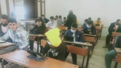 خريطة توزيع أسئلة مادة العربى للصفين الأول والثانى الثانوى لامتحانات الترم الأول