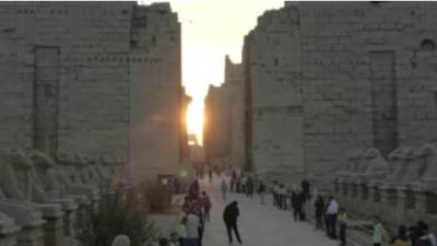 الشمس تتعامد على معابد الكرنك غدا ومعهد الفلك يرصد الظاهرة