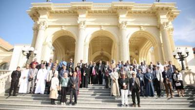 رئيس الإسكان تصطحب أعضاء الوفود العربية المشاركين بمؤتمر الإسكان العربي في زيارة بالعاصمة الإدارية