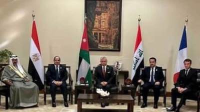 الرئيس السيسي يشارك في قمة خماسية على هامش مؤتمر" بغداد للتعاون" بالأردن