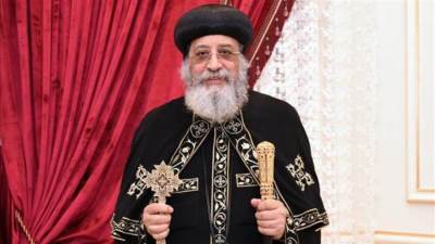 البابا تواضروس الثانى ينعى رحيل الأنبا كيرلس أسقف نجع حمادى