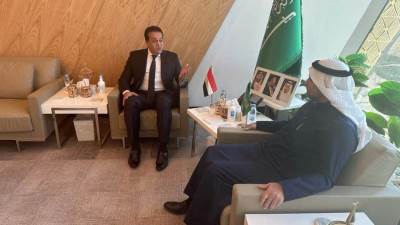 وزير الصحة السعودي يلتقي نظيره المصري بالرياض