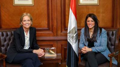 المشاط تبحث مع سفيرة النرويج مخرجات مؤتمر المناخ والتعاون في إطار برنامج "نُوَفِّي"