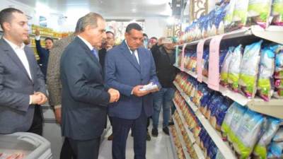 "آمنة" يفتتح هايبر ماركت المنطقة الشمالية العسكرية للمواد الغذائية بكفر الشيخ