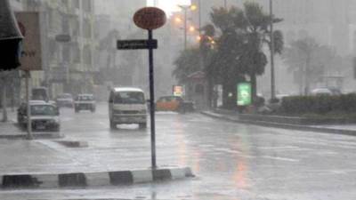 الأرصاد تحذر من الطقس.. أمطار وانخفاض كبير فى درجات الحرارة 