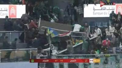 ارتفاع عدد إصابات جماهير الاتحاد السكندري في حادث انهيار المدرج