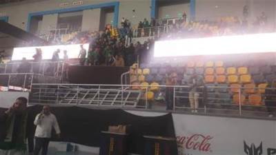 التحفظ على صالة حسن مصطفى بعد حادث المدرج لحين الانتهاء من التحقيقات